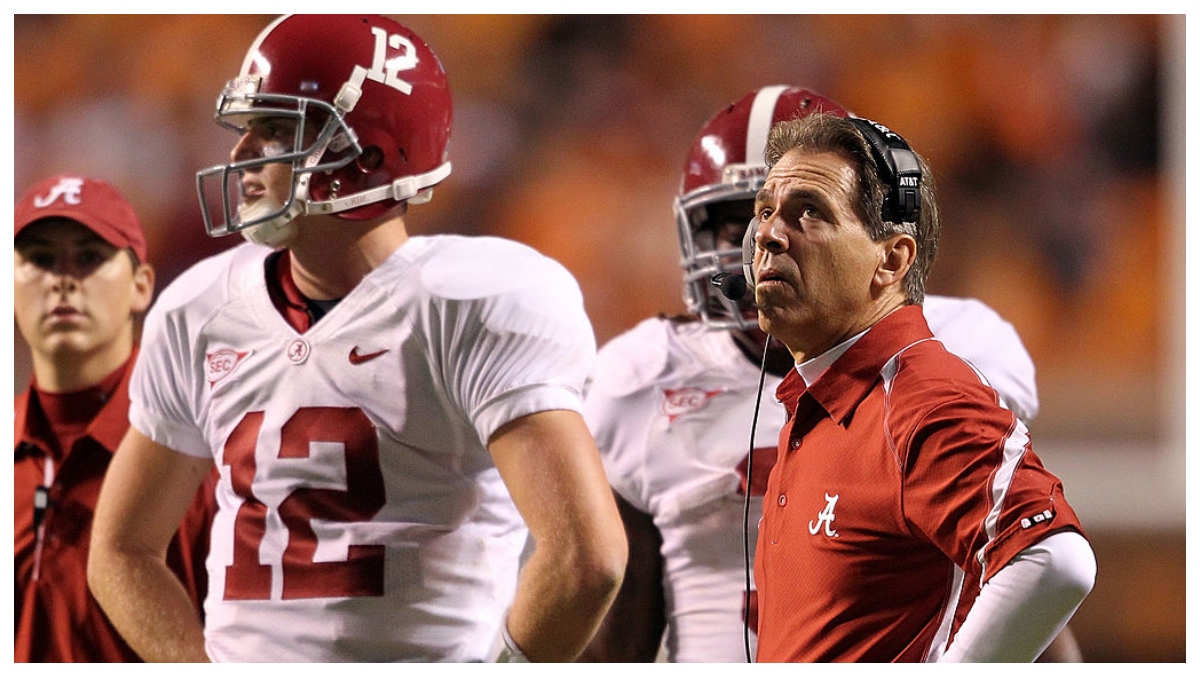 , Nick Saban Responds To Greg McElroy&#8217;s Worries Above Alabama Drop &#8211; uBetMobile.com