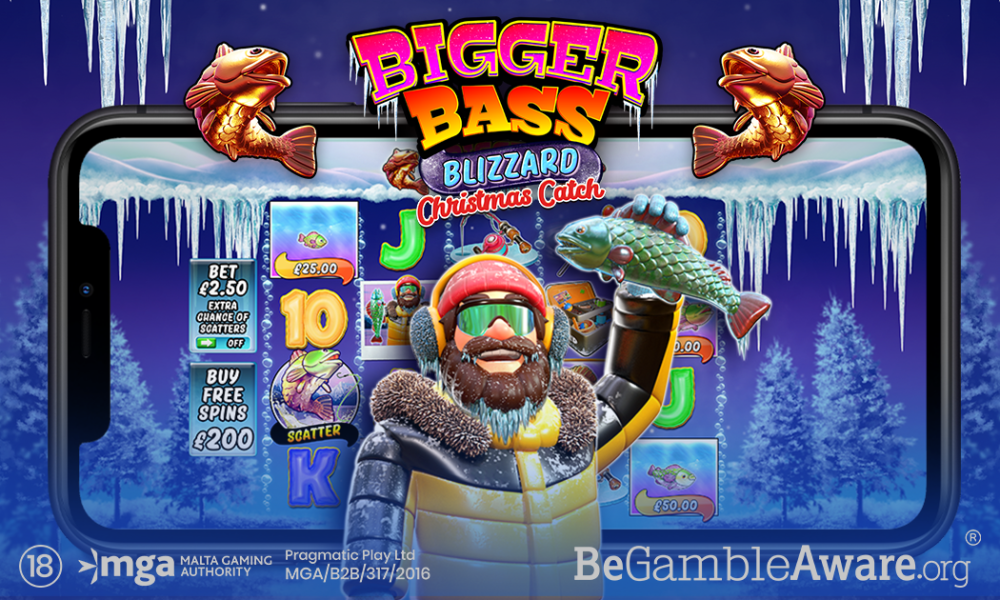 , PRAGMATIC PLAY REELS IN THE WINS IN BIGGER BASS BLIZZARD CHRISTMAS CATCH – European Gaming Industry News &#8211; uBetMobile.com