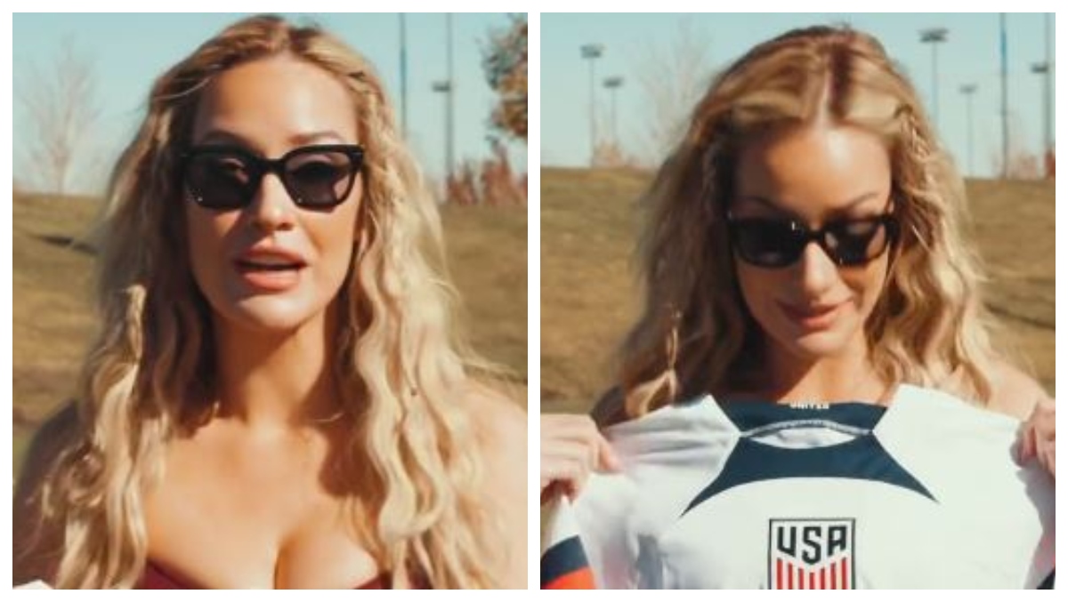 , Paige Spiranac Adds Some Excitement In Her Sports Bra To The Boring USA World Cup Kit – Mobile Betting Online &#8211; uBetMobile.com