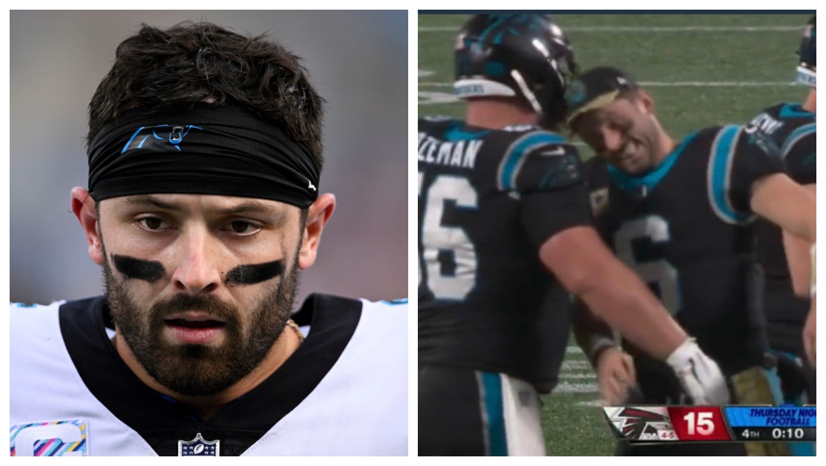 , Panthers QB Baker Mayfield Addresses &#8216;Headbutt-Gate&#8217; – Mobile Betting Online &#8211; uBetMobile.com