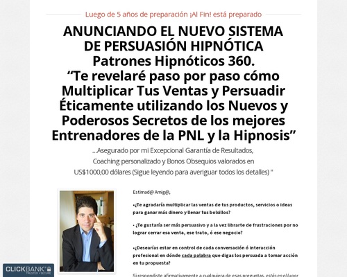 Patrones Hipnoticos 360 Persuasion Ventas PNL Hipnosis Coaching – uBetMobile.com