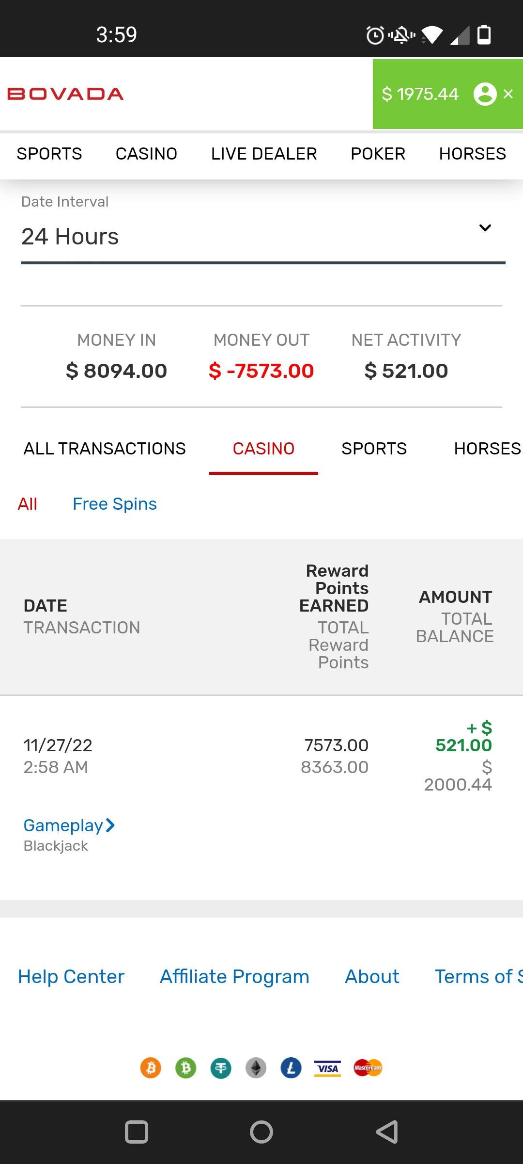 , Pretty good payout on a 1 hour blackjack session : gambling &#8211; uBetMobile.com