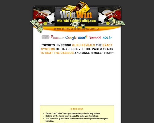 SPORTS BETTING SYSTEM | WIN WIN SPORTS BETTING FINALLY HERE !!! – uBetMobile.com