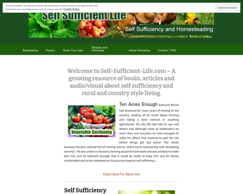 Self-Sufficient-Life.com – uBetMobile.com