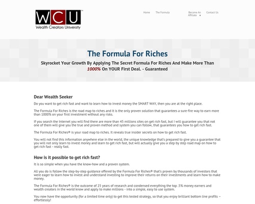 The Formula For Riches &#8211; The Difference Between Rich And Poor &#8211; uBetMobile.com