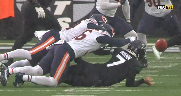 Utter Mayhem Unfolds As Jets, Bears Frequently Fumble In Pouring Rain – uBetMobile.com