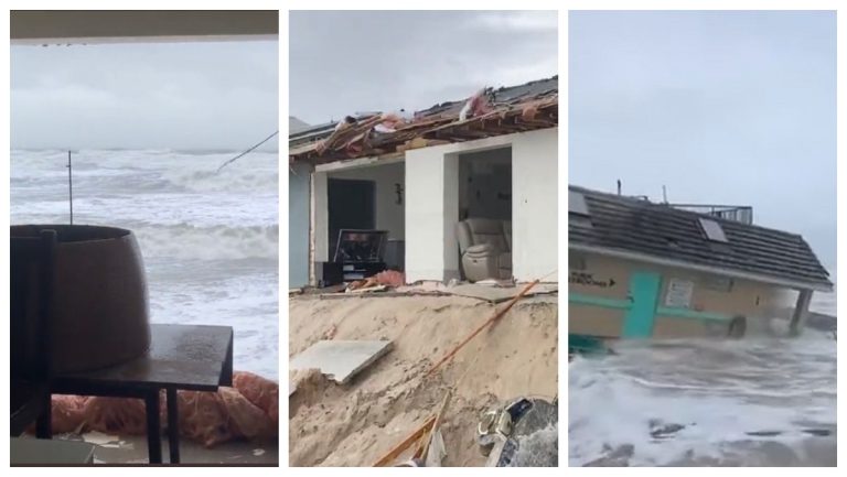 Wild Video From Hurricane Nicole Shows Ocean Swallowing Buildings – uBetMobile.com