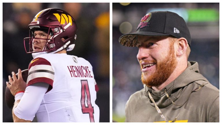 Will Taylor Heinicke Or Wentz Start For The Commanders? – Mobile Betting Online – uBetMobile.com