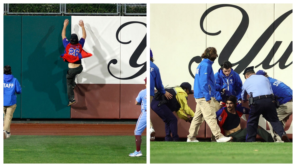 , World Series Streaker Has Terrible Escape Plan And Pays For It – OutKick &#8211; uBetMobile.com