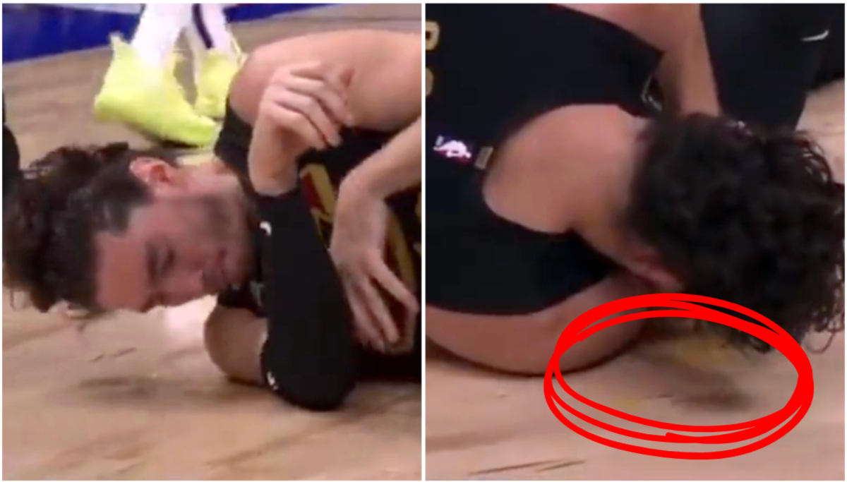 , Yellow Blood Pours Out Of Cavs&#8217; Hurt Player Cedi Osman &#8211; uBetMobile.com