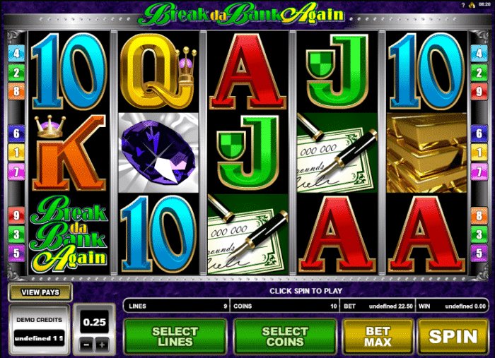 , Break Da Bank Again Slot Review  Free &#038; Real Money Play &#038; Functions