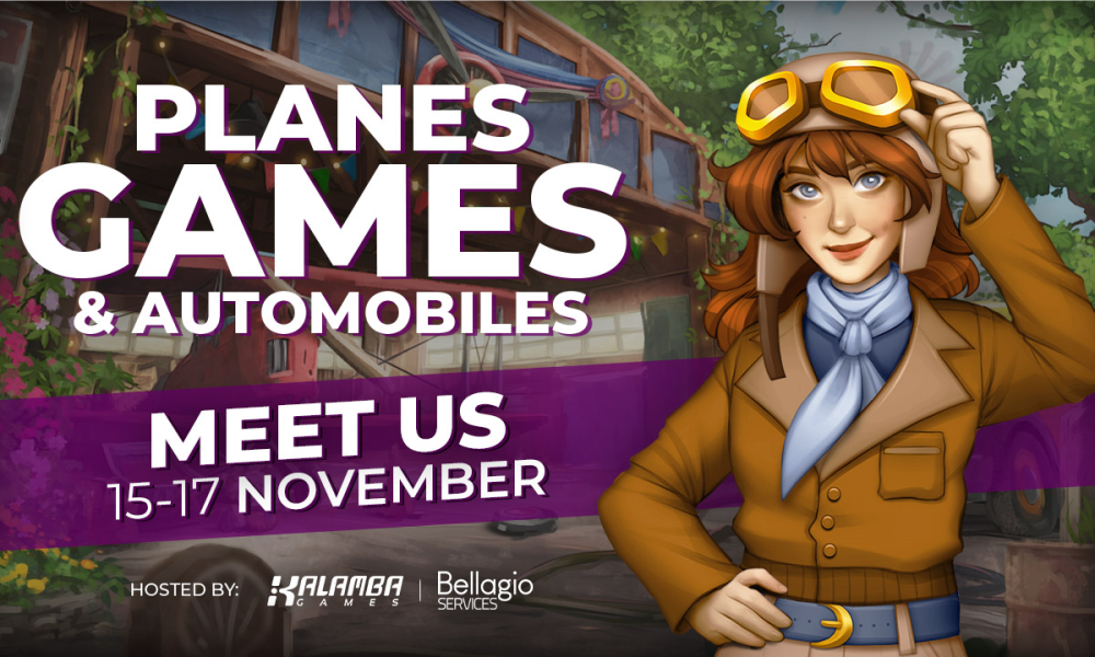 , Kalamba Games and Bellagio Services invite visitors to Planes, Games and Automobiles event 15th-17th November – European Gaming Industry News &#8211; uBetMobile.com