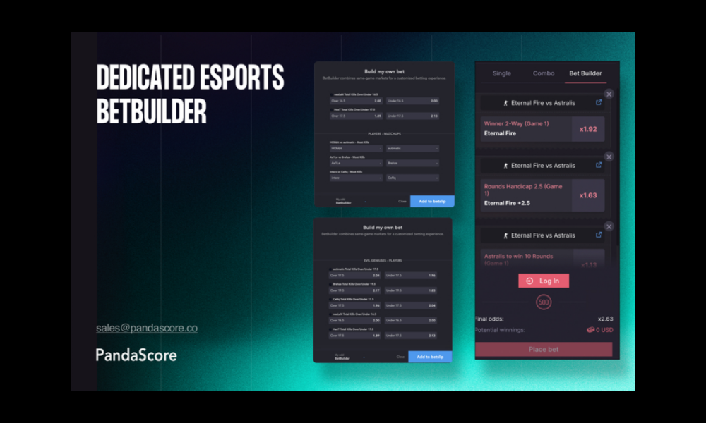 , PandaScore launches dedicated esports BetBuilder – European Gaming Industry News &#8211; uBetMobile.com