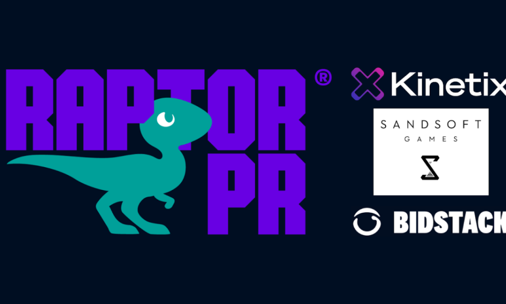 , RAPTOR PR APPOINTED AGENCY OF RECORD FOR KINETIX, SANDSOFT GAMES &#038; BIDSTACK – European Gaming Industry News &#8211; uBetMobile.com