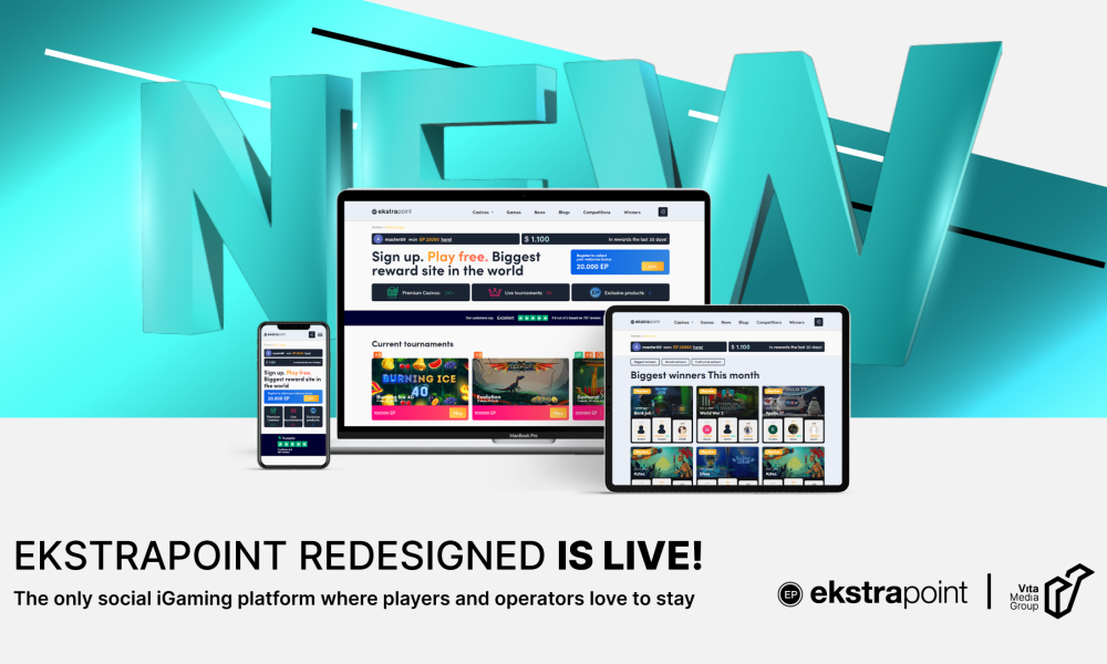 , Vita Media Group launches redesigned Ekstrapoint.com to expand gaming portfolio – European Gaming Industry News &#8211; uBetMobile.com