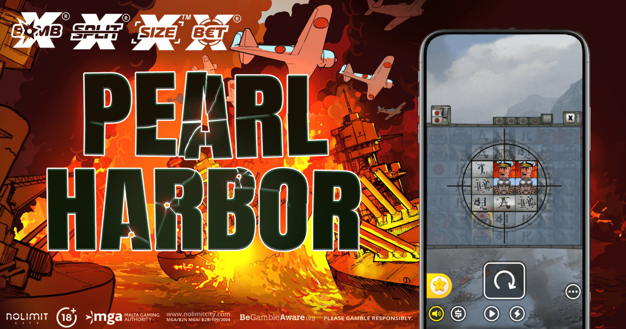 Nolimit City flies high with their second cluster game, ‘Pearl Harbor’ – European Gaming Industry News &#8211; uBetMobile.com