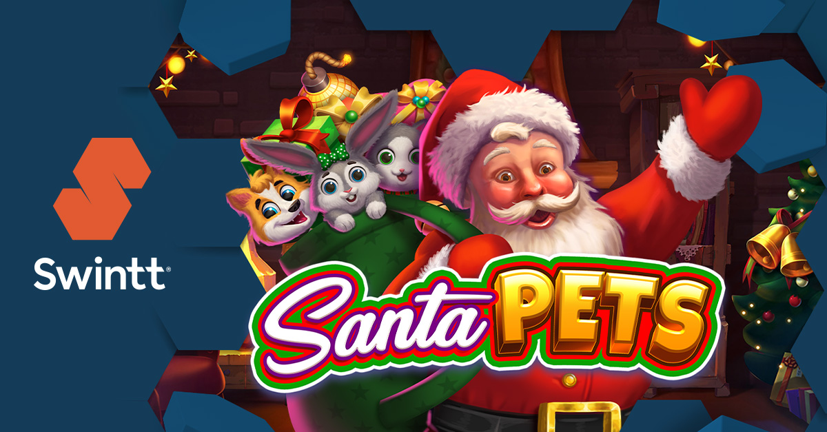 Swintt unveils a brand-new Christmas cracker in Santa Pets – European Gaming Industry News &#8211; uBetMobile.com