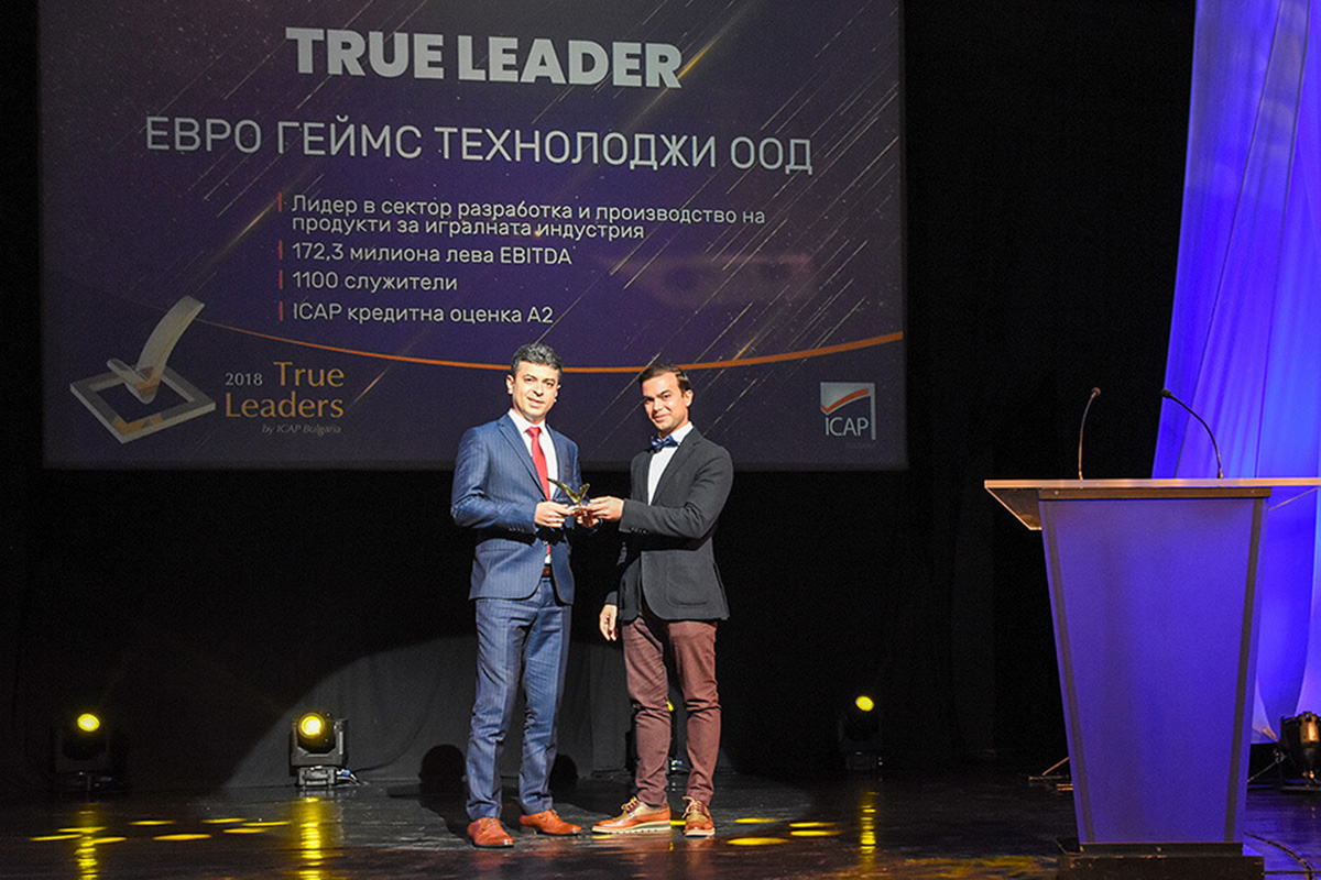 EGT Receives “True Leader” Award &#8211; uBetMobile.com