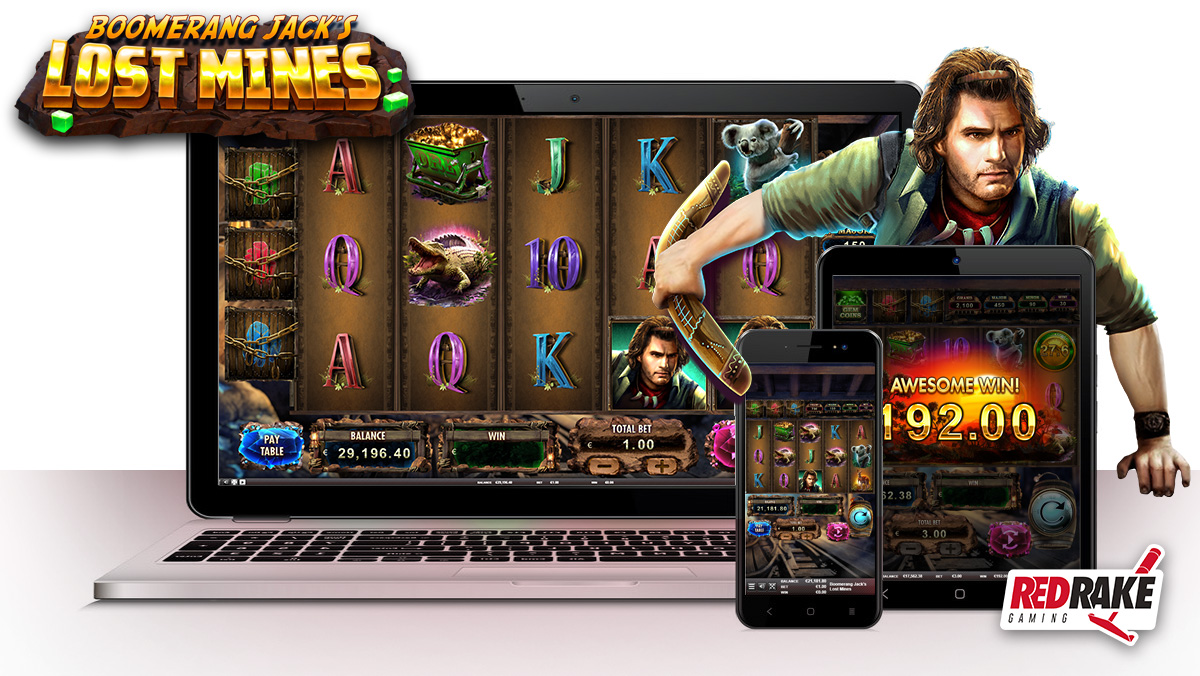 Red Rake Gaming releases “Boomerang Jack’s Lost Mines”, a video slot full of adventures and excitement – European Gaming Industry News &#8211; uBetMobile.com