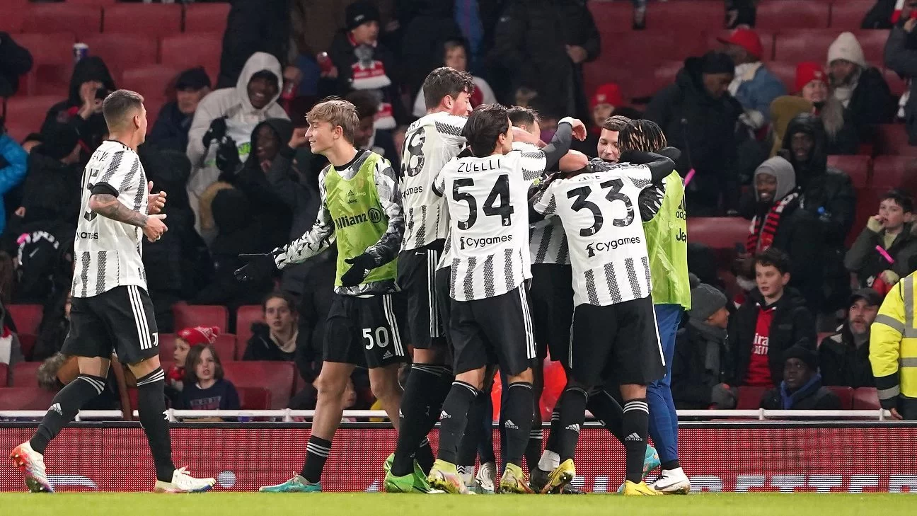 , Arsenal vs. Juventus &#8211; Football Match Report &#8211; December 17, 2022 &#8211; uBetMobile.com