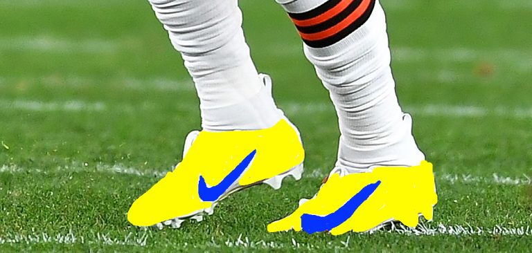 Baker Mayfield Had Browns Cleats Spray-Painted For MNF With Rams – uBetMobile.com