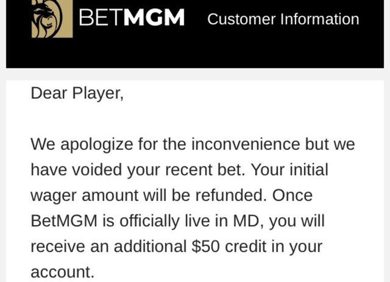 BetMGM Alleged Early Bets in Maryland Result in $146K Fine – uBetMobile.com