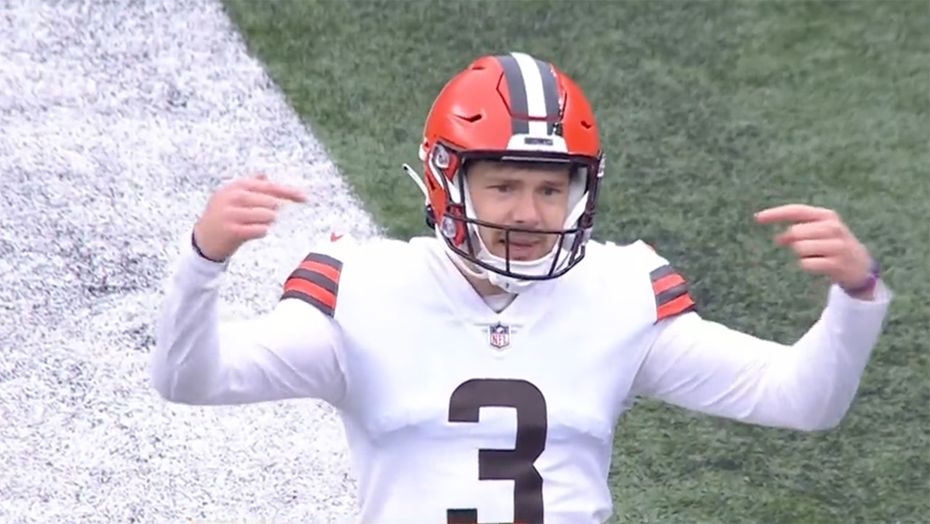 , Browns Kicker Throws Hilarious Tantrum Right after Denied Insane Prolonged FG Try &#8211; uBetMobile.com