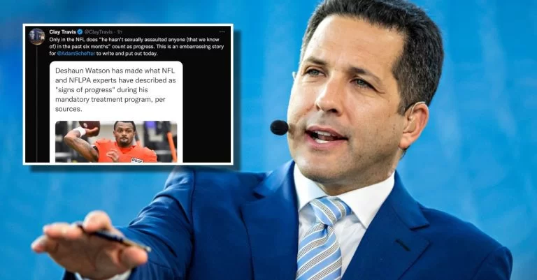 Clay Travis Slams Adam Schefter For Article On Watson ‘Progress’ – uBetMobile.com