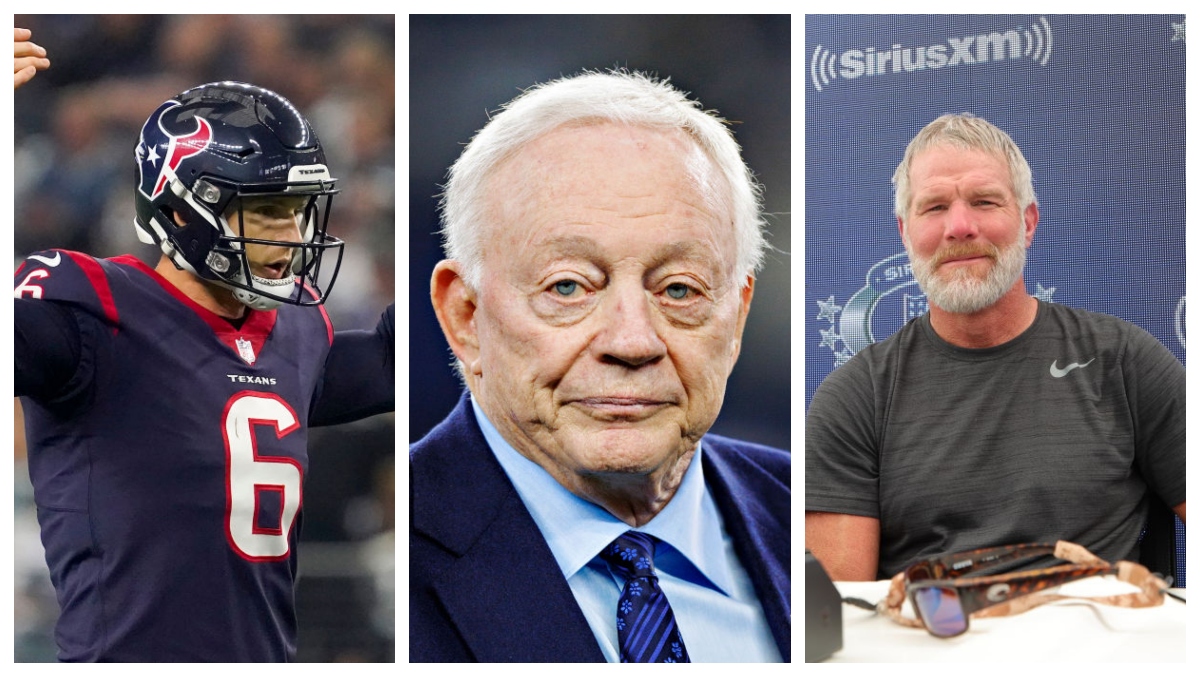 , Clearly Irritated Jerry Jones Suggests Cowboys Virtually Misplaced To Brett Favre &#8211; uBetMobile.com