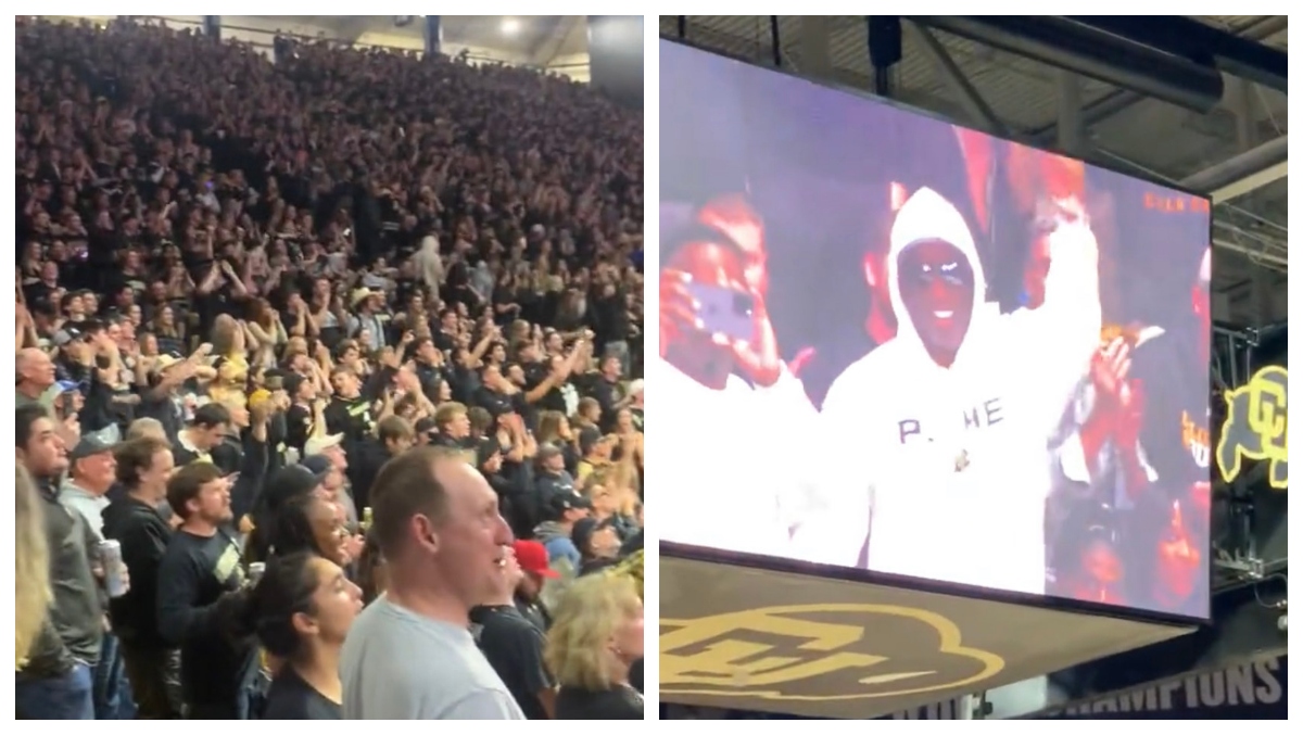 , Colorado Crowd Erupts When Deion Sanders Shown At Basketball Game &#8211; uBetMobile.com