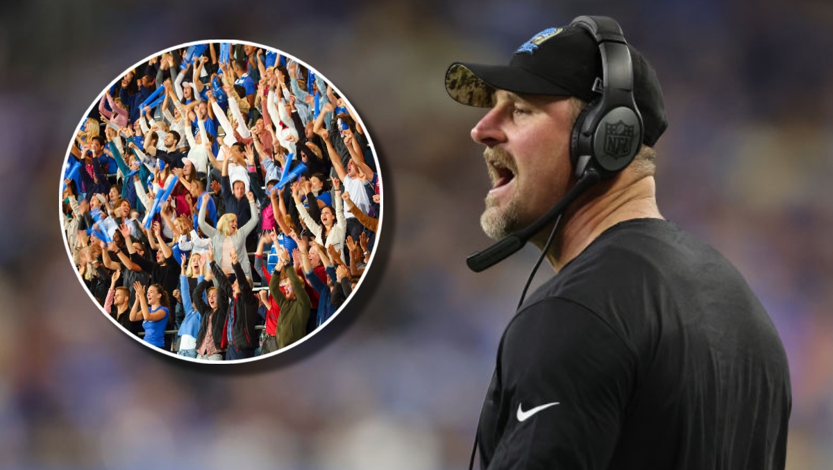 , Dan Campbell Said Fans Doing The Wave Helped Him OK Winning Play &#8211; uBetMobile.com