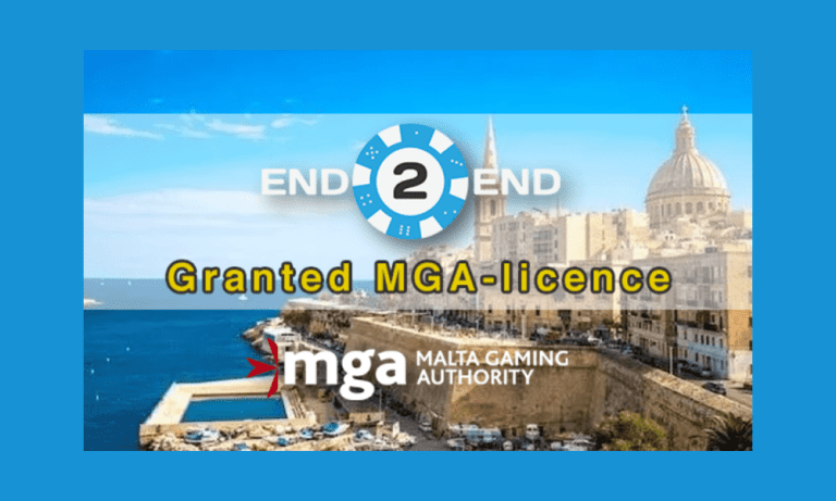 END 2 END secures its MGA licence – European Gaming Industry News – uBetMobile.com