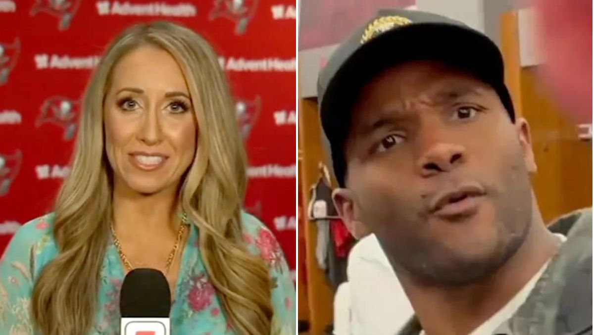 , ESPN Reporter Jenna Laine Ignored By Bucs Player &#8211; uBetMobile.com