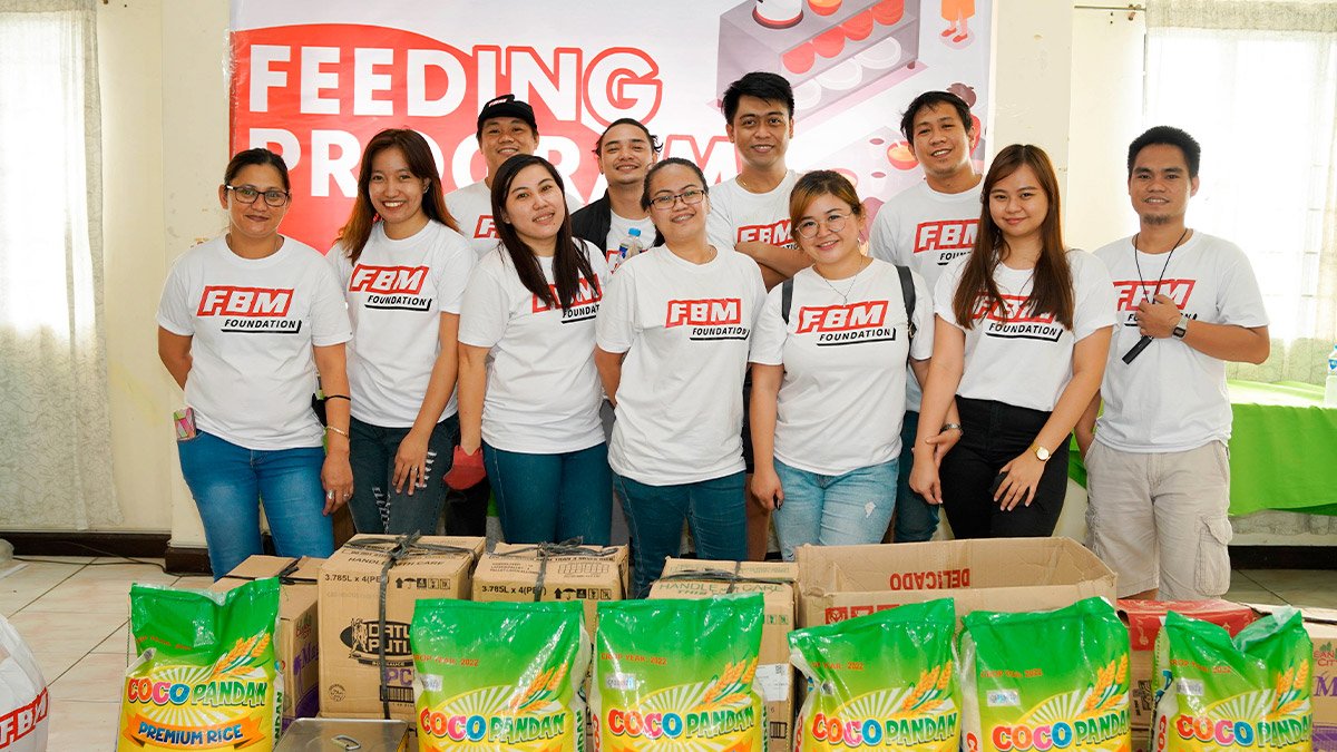 , FBM and Pangarap Foundation join forces for a Feeding Program initiative in the Philippines &#8211; uBetMobile.com