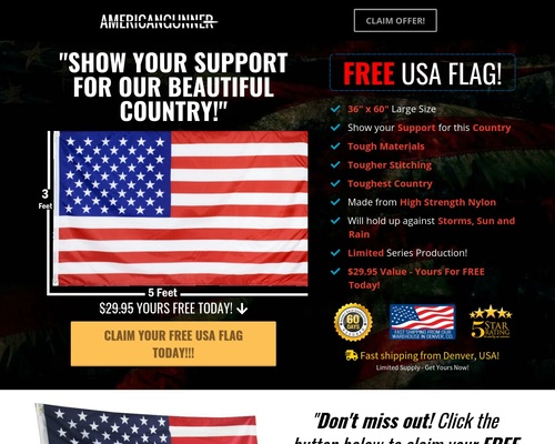 Free USA Flag &#8211; uBetMobile.com