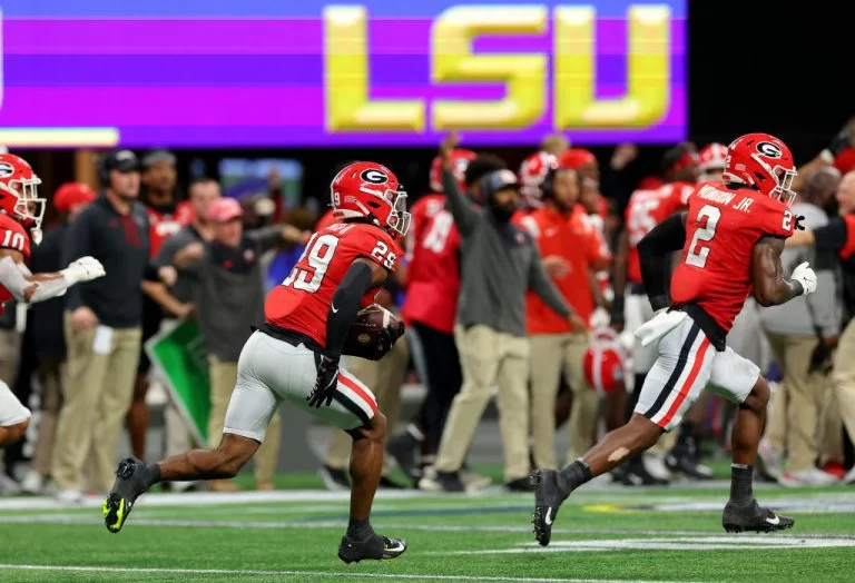 Georgia Returns Touchdown, Though LSU Players Jog Off Subject – uBetMobile.com