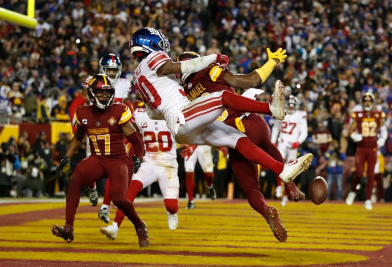 Giants Got Away With Pass Interference vs Commanders – uBetMobile.com