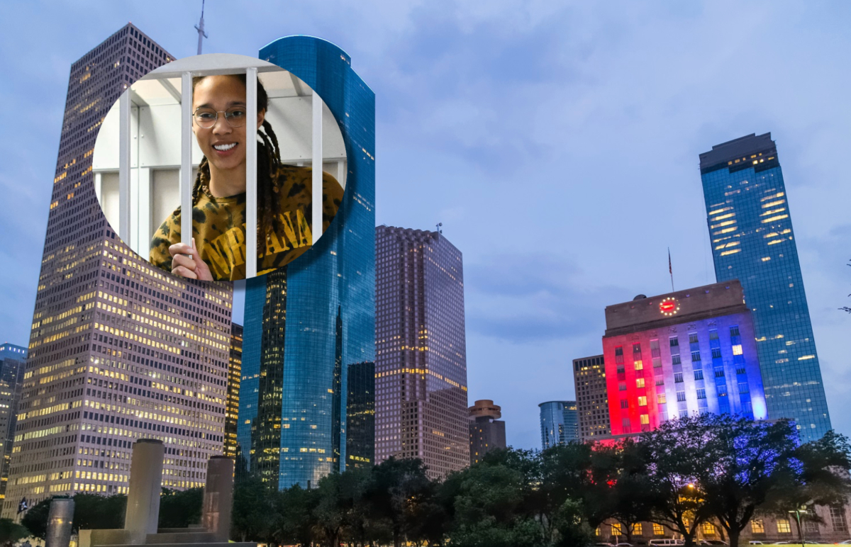 , Houston Ironically Lights Up Metropolis Phone Celebrating Brittney Griner Return &#8211; uBetMobile.com