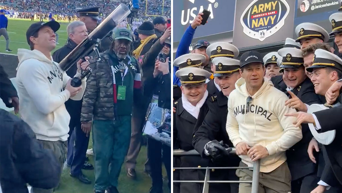 , Mark Wahlberg Tends to make Surprise Appearance At Military Navy Video game &#8211; uBetMobile.com