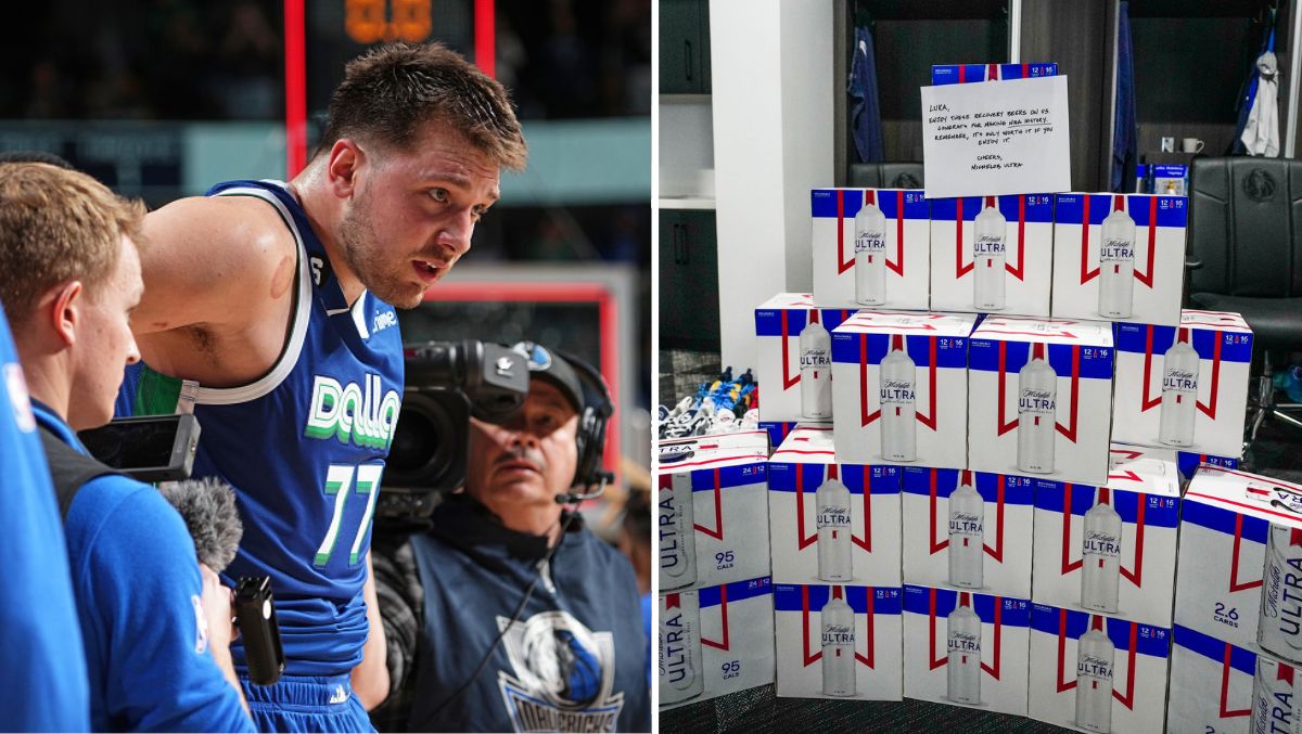 , Mavs Star Luka Doncic Gifted With Massive &#8216;Recovery&#8217; Beer Haul &#8211; uBetMobile.com