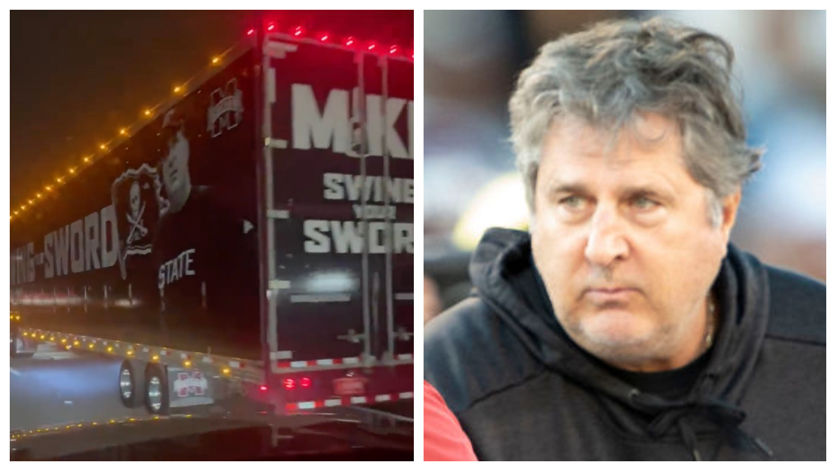 , Mississippi State Equipment Bus Honors Mike Leach: VIDEO – Mobile Betting Online &#8211; uBetMobile.com