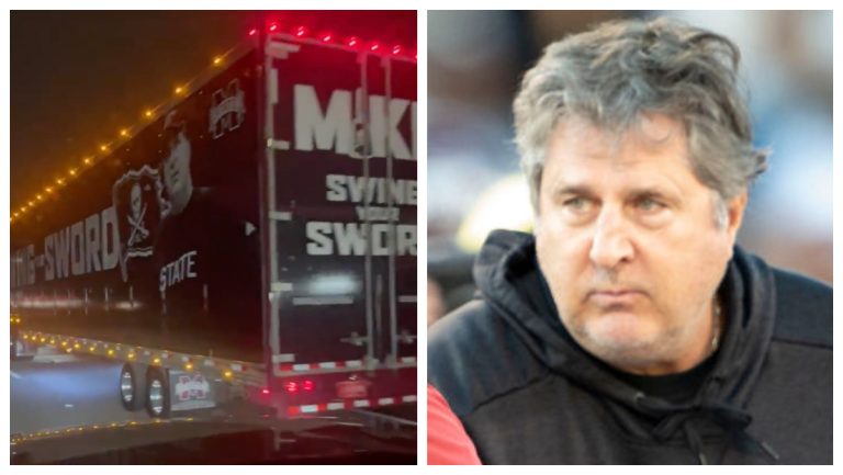 Mississippi State Equipment Bus Honors Mike Leach: VIDEO – Mobile Betting Online – uBetMobile.com