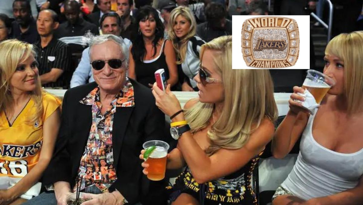 , Playboy Titan Hugh Hefner&#8217;s Lakers Championship Ring Now Up For Auction – Mobile Betting On the internet &#8211; uBetMobile.com