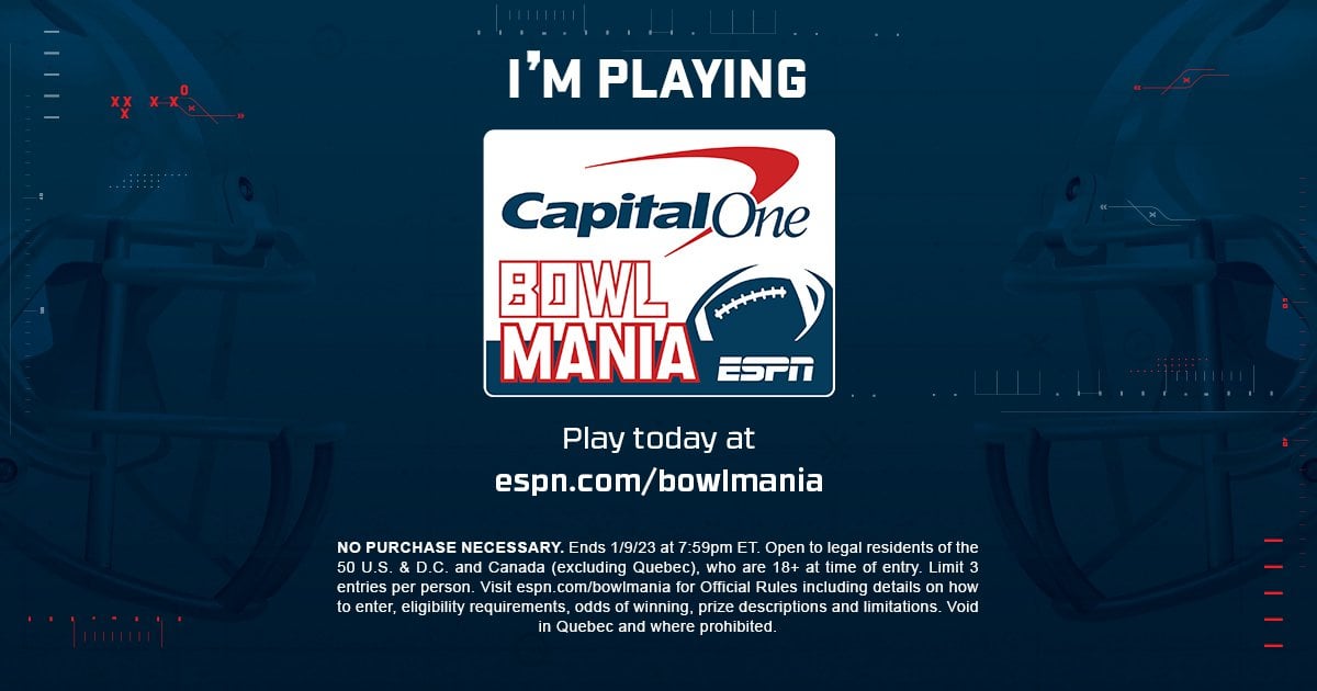 , Please join our College Football Bowl Mania competition, $50 buy-in, starts Friday &#8211; uBetMobile.com