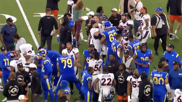 Rams-Broncos Postgame Punch Exchange Leads To Suspensions – uBetMobile.com