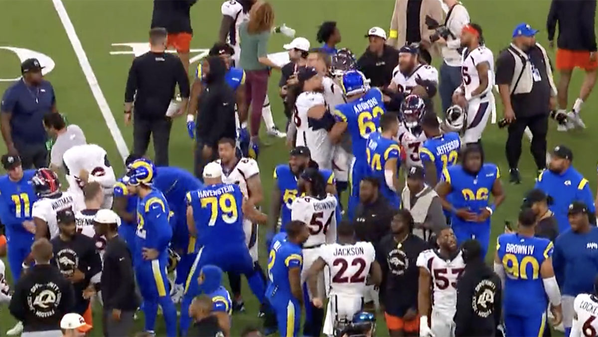 , Rams-Broncos Postgame Punch Exchange Leads To Suspensions &#8211; uBetMobile.com