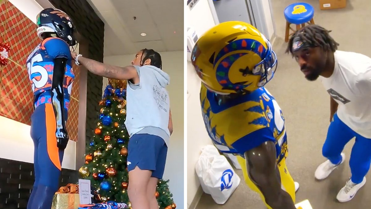 , Rams, Broncos Pranked With Ugly Xmas Uniforms &#8211; uBetMobile.com