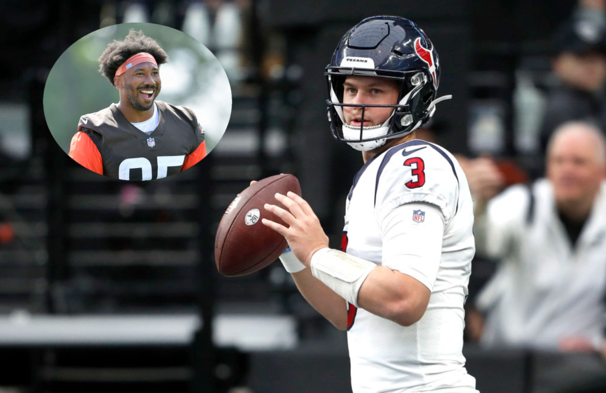 , Texans QB Kyle Allen Has Hilarious Ask for For Myles Garrett: Online video &#8211; uBetMobile.com