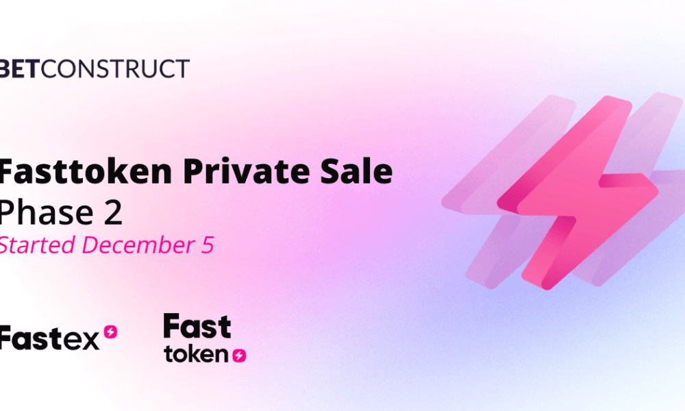 , The Second Phase of Fasttoken’s Private Sale is Open – European Gaming Industry News &#8211; uBetMobile.com