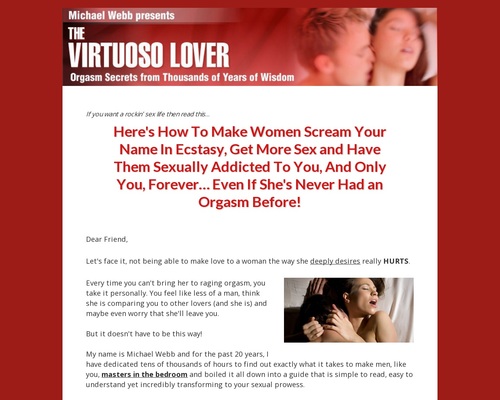 The Virtuoso Lover &#8211; secrets of masterful lovers and sex gods &#8211; uBetMobile.com